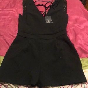 Zara Black Romper